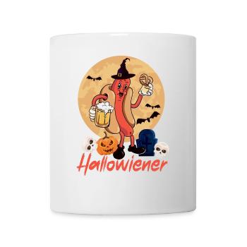 Hot Dog Adult Halloween Pun - Tasse - Weiß - Vorne