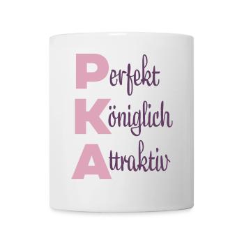Perfekt Königlich Attraktiv - Tasse - Weiß - Vorne