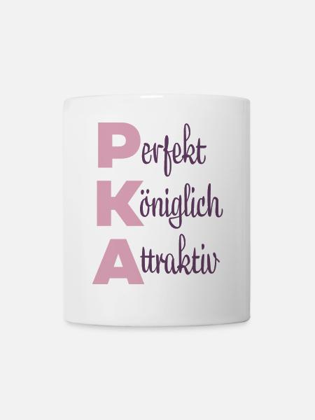 Perfekt Königlich Attraktiv - Tasse - Weiß