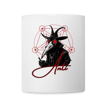 Anti Human Plague - Mug - white - Front