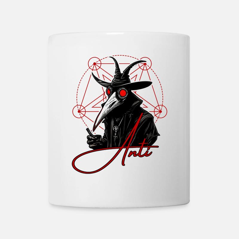 Anti Mensch Pest - Tasse - Weiß
