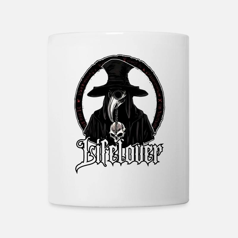Dr med Lifelover Médecin de la peste - Mug blanc - blanc