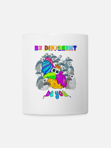 be different - Tasse - Weiß