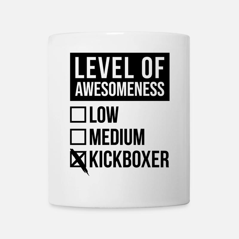 Kickboxen - Tasse - Weiß