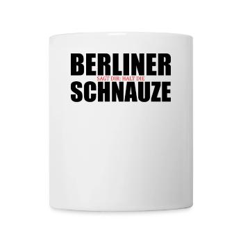 Berlin Souvenir Touristen Hauptstadt Metropole BLN - Tasse - Weiß - Vorne