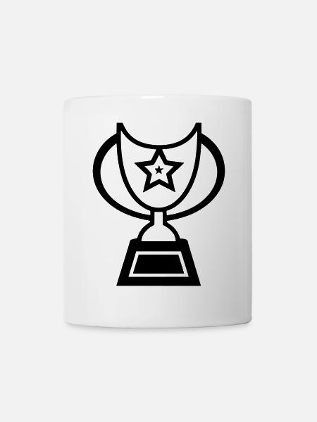 Trophäe - Tasse - Weiß