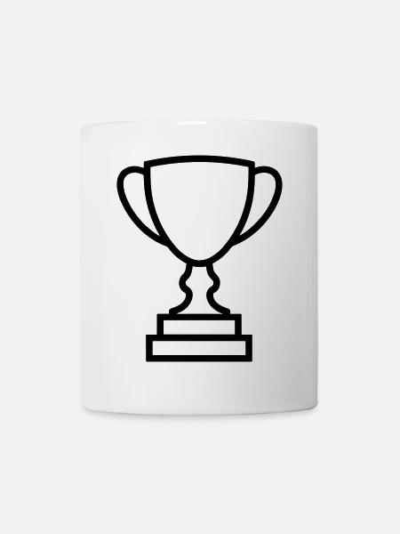 Trophäe - Tasse - Weiß