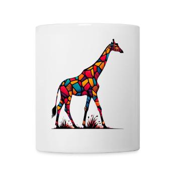 Girafe - Mug blanc - blanc - Devant