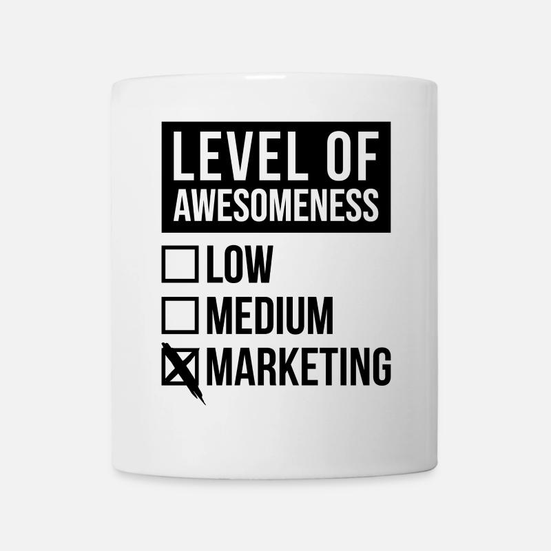 Marketing - Tasse - Weiß
