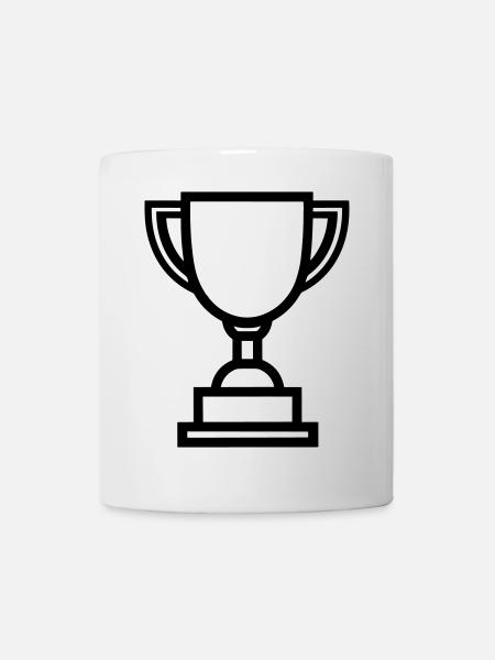 trophée - Mug blanc - blanc