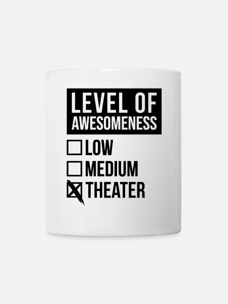 Théâtre Théâtre Théâtre - Mug blanc - blanc