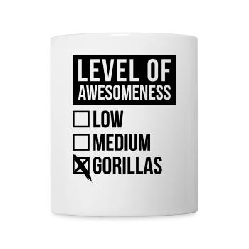 Gorilla - Mug - white - Front