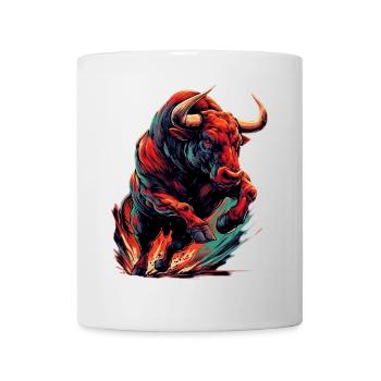 Bull - Mug - white - Front