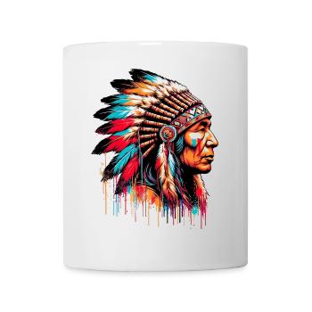 American Indian American - Mug - white - Front