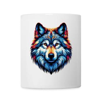 Wolf - Tasse - Weiß - Vorne