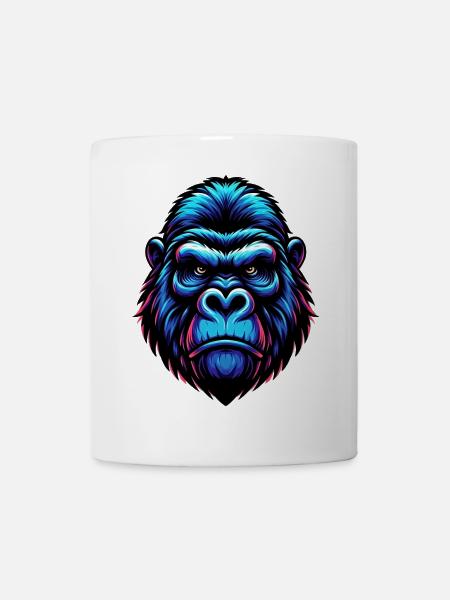 Gorille - Mug blanc - blanc