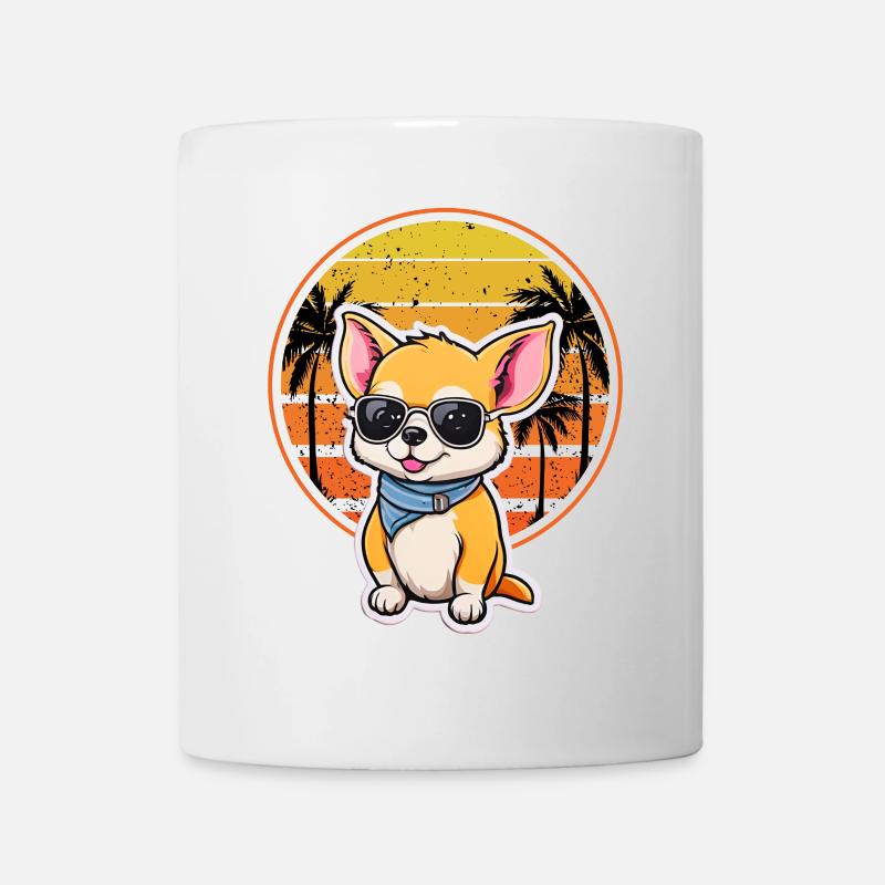 Chiller Chihuahua Ostküste Westküste - Tasse - Weiß