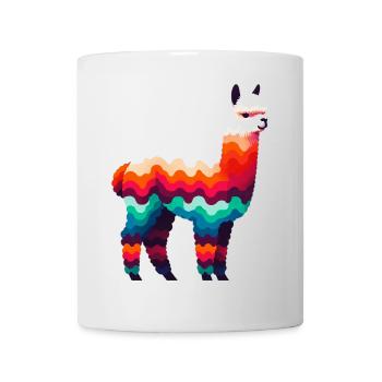 Alpaka - Tasse - Weiß - Vorne