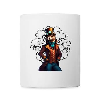 Inventive Otter Steampunk Technikotter - Mug - white - Front