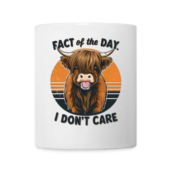Fact Of The Day I Don't Care Yak - Mug - white - Front