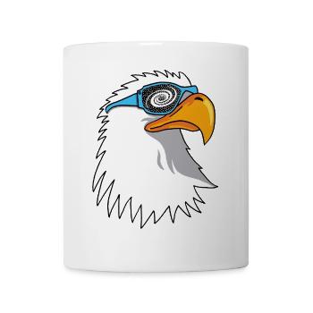 Eagle und Galactic Goggles - Tasse - Weiß - Vorne