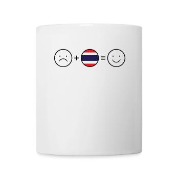 Retraite En Thaïlande Voyage Amour Thaïlandais - Mug blanc - blanc - Devant