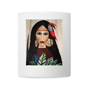 Schamanin - Tasse - Weiß - Vorne