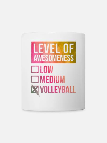 Volleyball Volleyball Volleyball - Tasse - Weiß