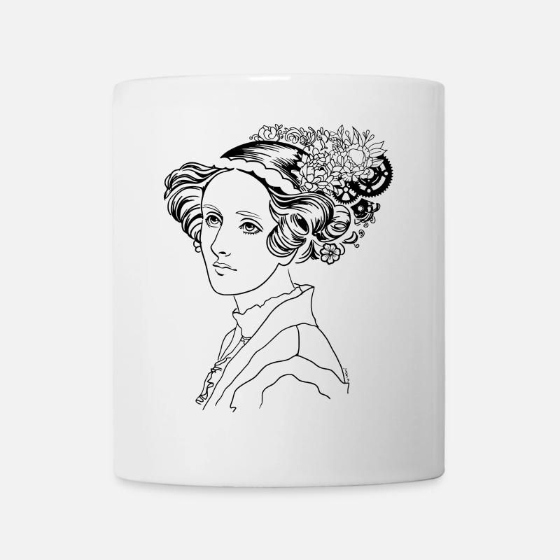L’élégance d’Ada - Mug blanc - blanc