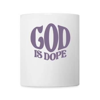 God Is Dop - Inspiring Christian Quote - Mug - white - Front