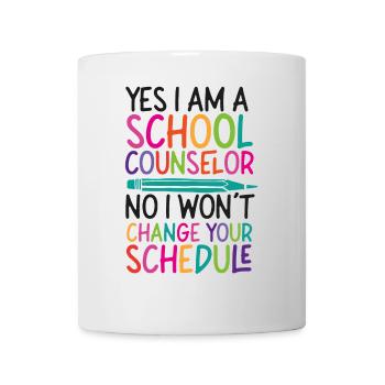 Conseiller scolaire Oui Je suis une école - Mug blanc - blanc - Devant