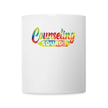 Conseillère scolaire Tie Dye - Mug blanc - blanc - Devant