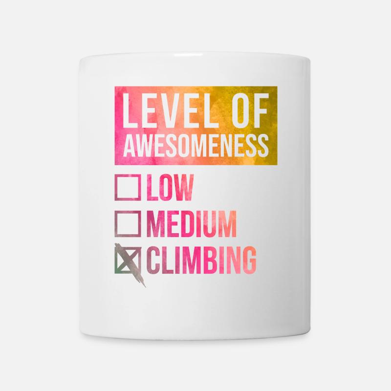 escalade - Mug blanc - blanc