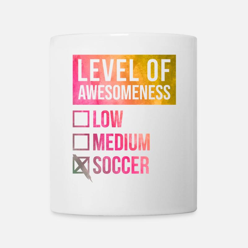 Fußball - Tasse - Weiß