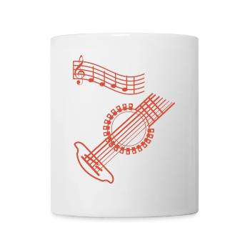 Guitar musician - Mug - white - Front