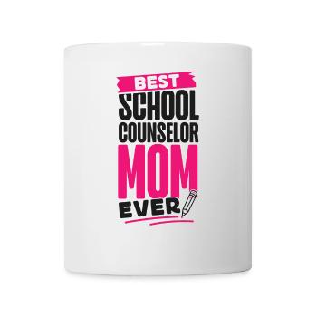 Conseillère scolaire Maman Meilleure école - Mug blanc - blanc - Devant