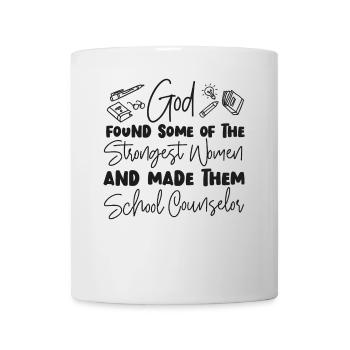 School Counselor Female Girl - Mug - white - Front