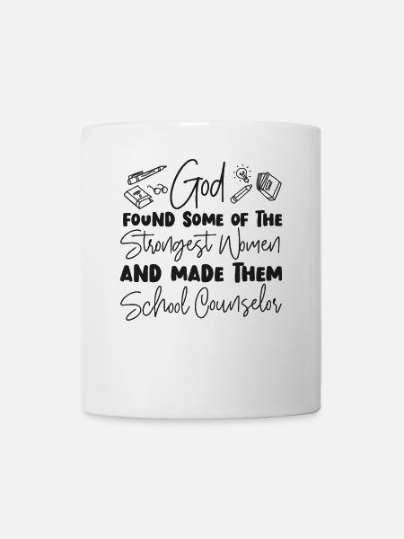 School Counselor Female Girl - Tasse - Weiß
