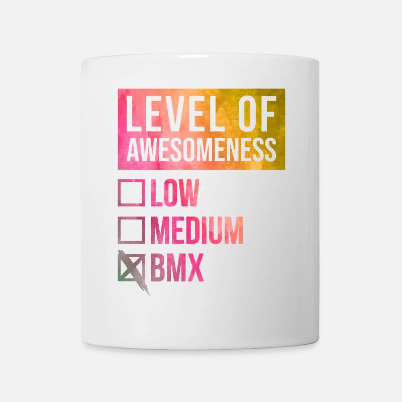 BMX - Tasse - Weiß