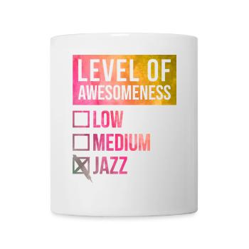 jazz - Mug blanc - blanc - Devant