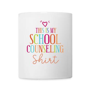 School Counselor This Is My School - Mug - white - Front