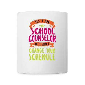 Conseiller scolaire Oui Je suis une école - Mug blanc - blanc - Devant