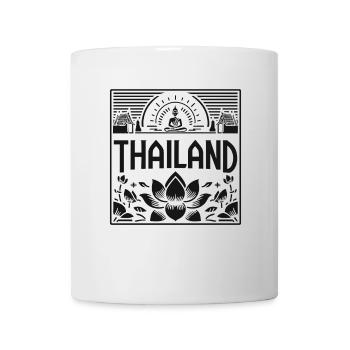 Thai Spiritual Elephant Pagoda Thailand - Mug - white - Front