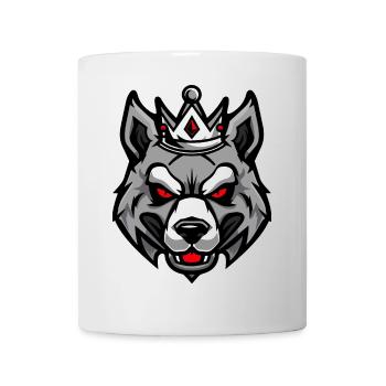 Kangal Dog Head Crown - Mug - white - Front