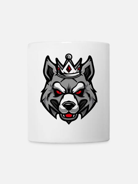 Kangal Hund Kopf Krone - Tasse - Weiß
