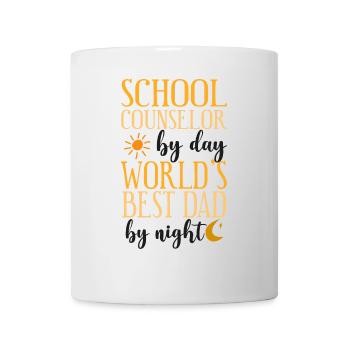 School Counselor Dad School - Mug - white - Front