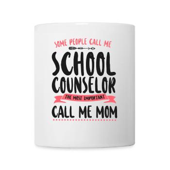 Conseillère scolaire Maman Certaines personnes - Mug blanc - blanc - Devant