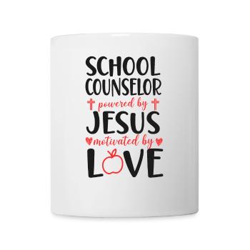 Conseiller scolaire Jesus Faith - Mug blanc - blanc - Devant