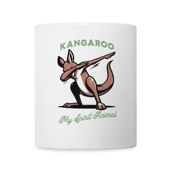Le kangourou est mon animal spirituel - Mug blanc - blanc - Devant