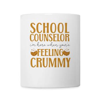 School Counselor Pun School - Mug - white - Front